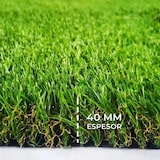 thumbnail of Cesped artificial 1m X 10m 40mm de altura alta densidad color verde
