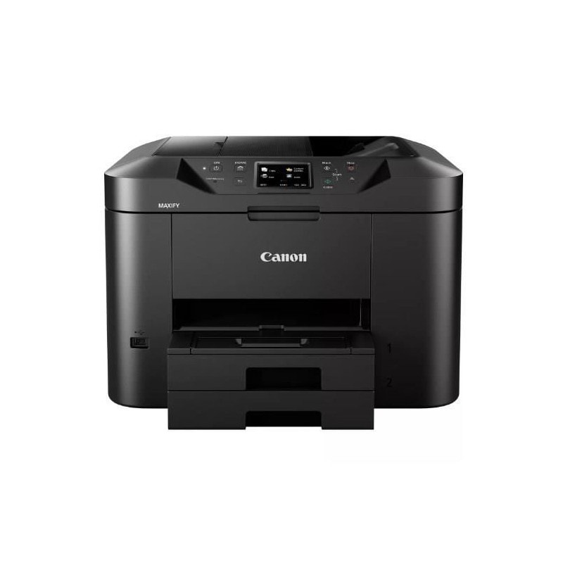 Imprimante Multifonction - Canon - Maxify Mb2750 - Jet D'encre - Couleur - Recto-verso Automatique - Wifi - Noir