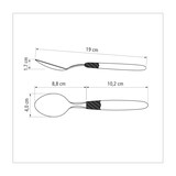 thumbnail of Tramontina 36 x Cucharas De Mesa Ipanema Negro