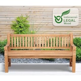 thumbnail of Teakbank Jackson V2 teak/180 cm