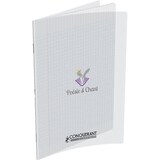 thumbnail of Lot de 10 Cahier Poésie & Chant Classique PP piqué A4, 96p./48 feuilles 90g/m², Séyès/uni, incolore