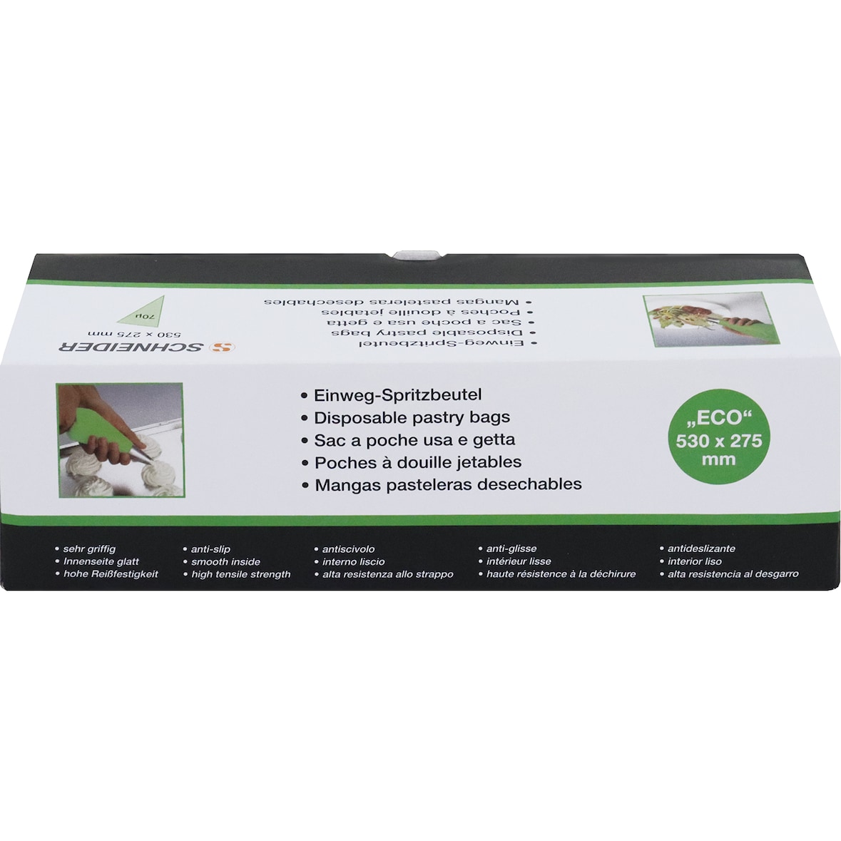 Schneider - Einweg-Spritzbeutel, PE, 530 x 275 mm, 70 µ