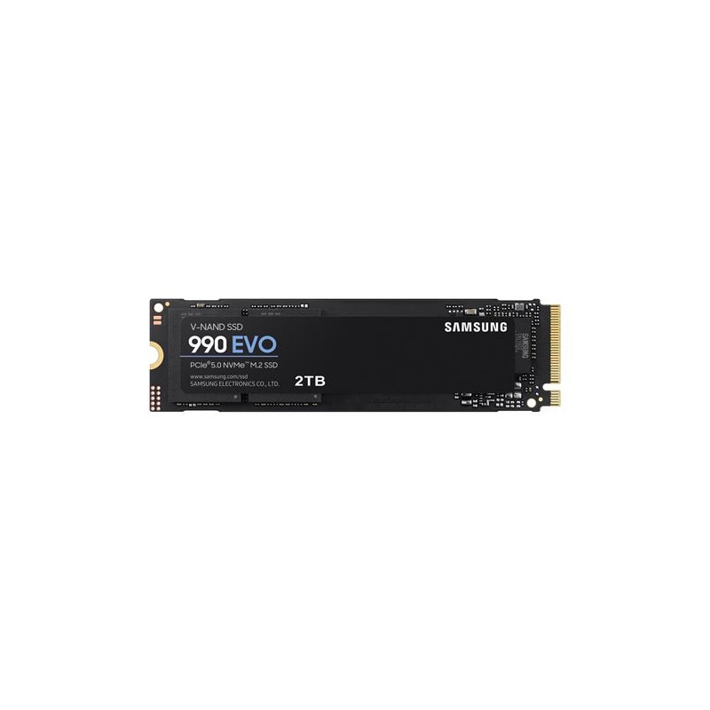 Disque Ssd Interne Samsung 990 Evo Mz V9e2t0bw 2 To Noir