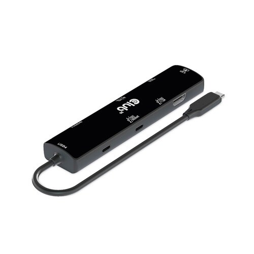 Club 3D CSV-1599 Club3D USB4 6in1-HUB >HDMI/2xUSB-C/2xUSB/LAN  4K120Hz PD100W retail