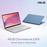 thumbnail of ASUS Chromebook CX1505CTA-S70268 Intel® N N50 39,6 cm (15.6`) Full HD 8 GB LPDDR5-SDRAM 128 GB eMMC Wi-Fi 6 (802.11ax) ChromeOS Deutsch Pink