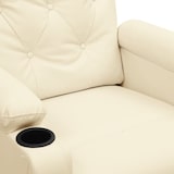 thumbnail of vidaXL Massagesessel Elektrisch Creme Kunstleder