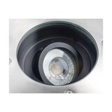 thumbnail of LED Bodenleuchte Bodeneinbauleuchte Bodenstrahler Befahrbar Edelstahl Rostfrei Eckig mit GU10 Fassung | 130 x 130 x 129mm (B. x L. x H.)