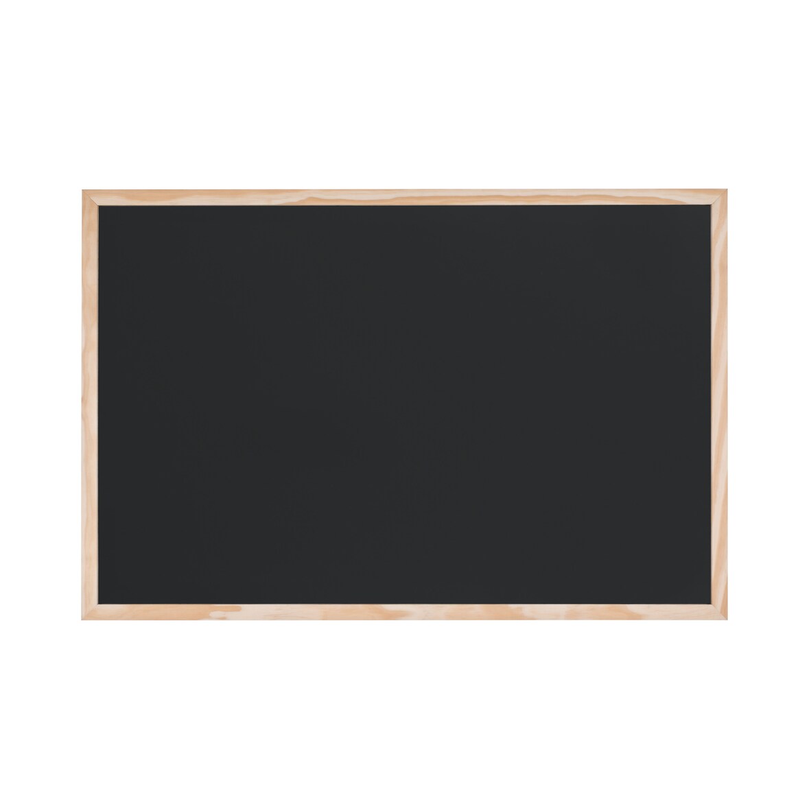 Bi-Office, Pizarra Optimum, 90 x 60 cm, Pizarra para Tiza, Marco de Pino Natural