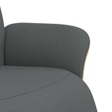 thumbnail of vidaXL Relaxsessel mit Fußteil Dunkelgrau Stoff
