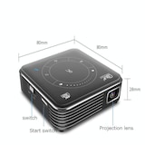 thumbnail of Pico Projecteur DLP 2Go+16Go Vidéoprojecteur Android 9 Wifi Bluetooth + SD 32Go YONIS