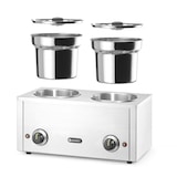 thumbnail of Hendi Thermosystem2 2x 4,2 liter met roestvrijstalen pot en deksel 230V