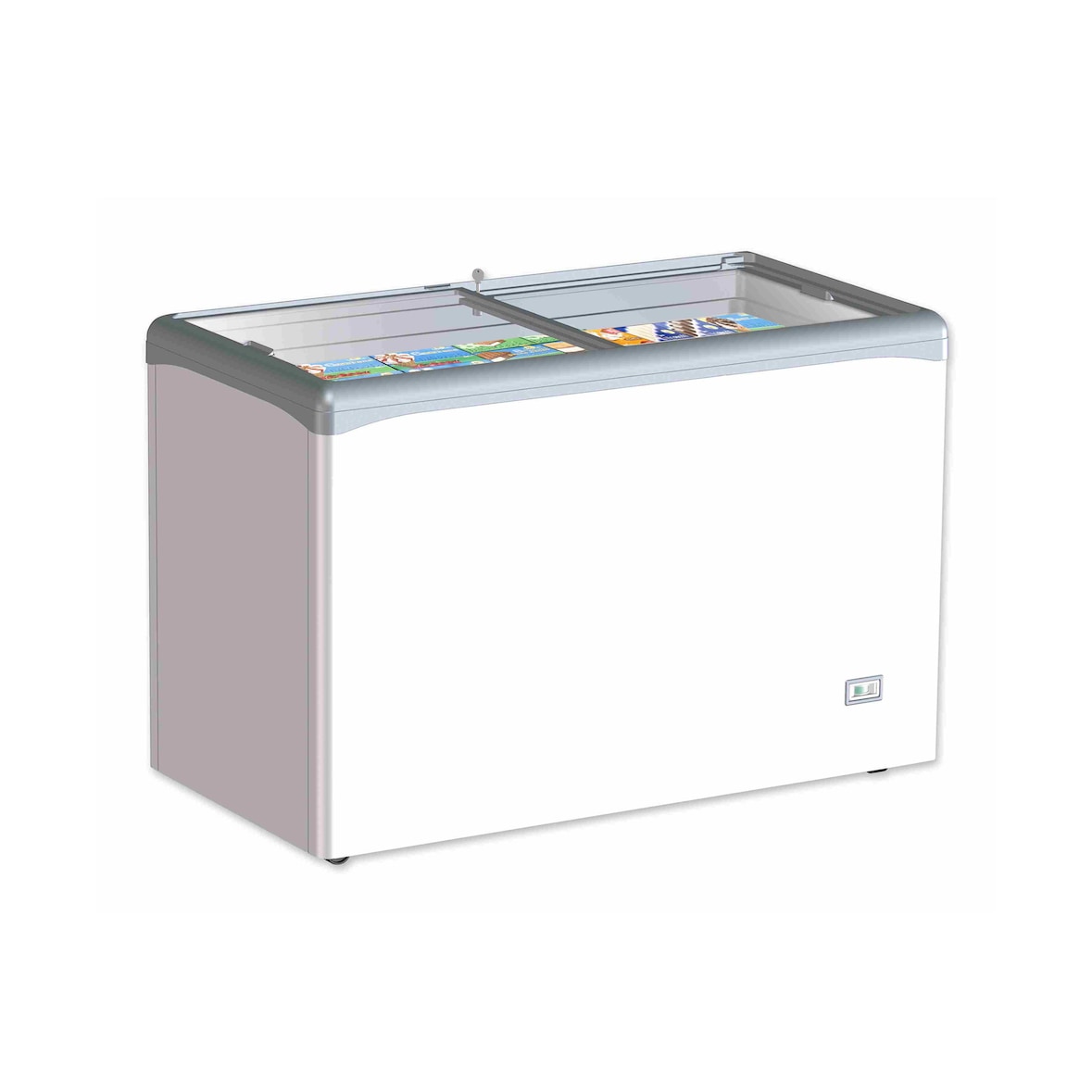 Iarp Congelatore Orizzontale Vic 330 CSV, metallo, 1252x651x865 mm, statico, bianco