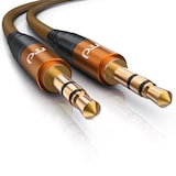 thumbnail of Primewire 3,5-mm-Klinke Audio-Kabel, AUX, Klinkenkabel, Metallstecker, Klinke Verbindungskabel, Audiokabel - 2m