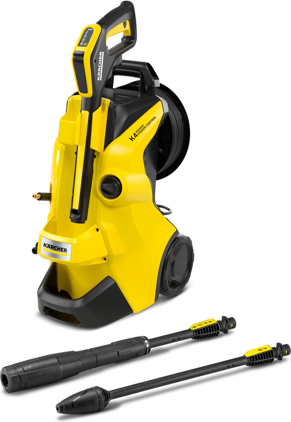 Kärcher Hidrolimpiadora de alta presión K 4 Premium Power Control, inteligente soporte con App, 130 bar, 1800 W, 420 L/h