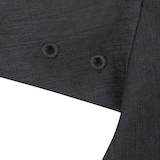 thumbnail of METRO PROFESSIONAL Herrenkochjacke 3/4 Ärmelig, Größe XXL, Jeans Optik, schwarz