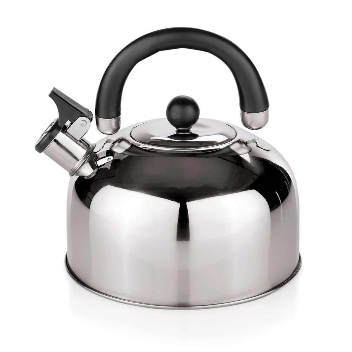 WAS Germany - Wasserkessel mit Flöte, 2,7 ltr., Chromnickelstahl