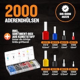 thumbnail of MONZANA® Crimpzange Set mit 2000 Aderendhülsen 0.5-10mm² und Aufbewahrungstasche