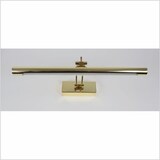 thumbnail of Aplique LED 6 W, luz cálida 3000 K, oro brillante 40 cm, estilo tradicional y elegante, articulado y orientable.