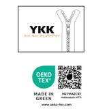 thumbnail of Bettwäsche Set 155x220 cm Baumwolle Jersey Dunkelgrün Beige Geblümt mit Reißverschluss, 4 teilig