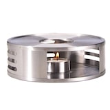 thumbnail of Teekanne Glas mit Edelstahl Stövchen Teebereiter Siebeinsatz Sieb Teewärmer 1,2l