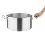 thumbnail of Olla de acero inoxidable Vogue de 18,5 l