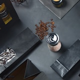 thumbnail of Bolsa 1 magnum de kraft negro con asas de cordón por 100 - Gimex