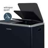 thumbnail of Les Collectors N°908 Mülleimer, Mülleimer, 2 Körbe, 30 l, Schwarz (30 l, Dunkelblau)…