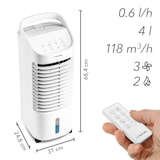 thumbnail of TROTEC Aircooler und Heizlüfter PAE 19 H | Zwei Heizstufen (1.400 W / 2.000 W)