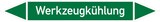 thumbnail of Rohrleitungskennzeichen Werkzeugkühlung - 100x15 mm Folie selbstklebend