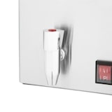 thumbnail of Buffalo Bain-Marie Mit Wasserhahn Ohne Behälter Gn 1 Zu 1