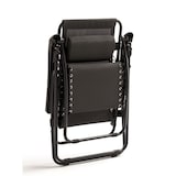 thumbnail of KG KITGARDEN - Espreguiçadeira de jardim/terraço dobrável multiposições, 114x65x90cm, cinza antracite