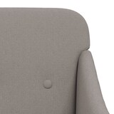 thumbnail of vidaXL Sessel Taupe 63x76x80 cm Stoff