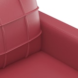 thumbnail of vidaXL 3-Sitzer-Sofa Weinrot 180 cm Kunstleder