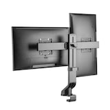 thumbnail of Tripp-lite DDR1727DC Dual-Display Monitor Arm with Desk Clamp and Grommet for 17"- 27" Monitors