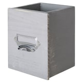 thumbnail of Küchenregal HWC-C49, Haushaltsregal Regal, Vintage mit 5 Schubladen 32x65x13cm ~ Shabby Look, grau