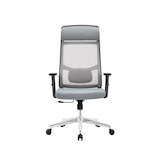 thumbnail of OfficeSense OS110 Ergonomischer Bürostuhl – Mesh Bürostuhl – NEN1335-zertifiziert – Erwachsene – Kopfstütze – Rückenstütze – Grau
