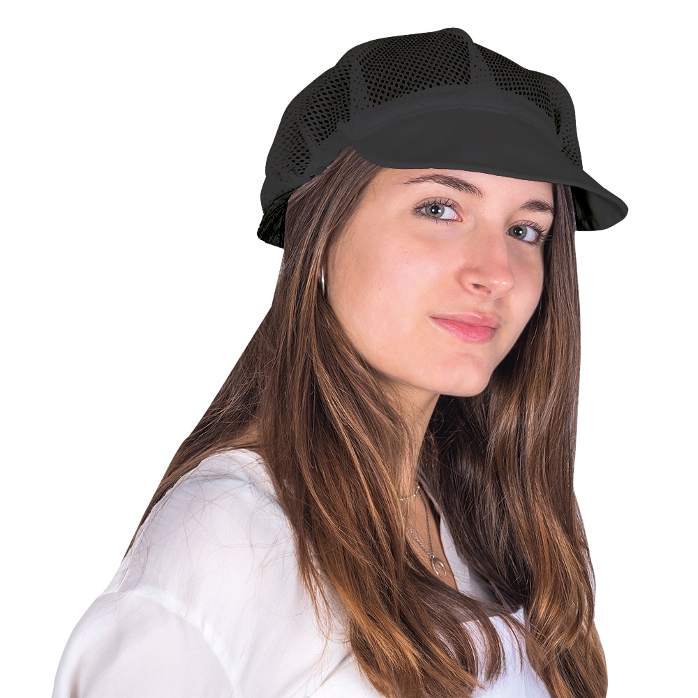 Pascuet gorro cofia Rejilla 100% poliéster negro