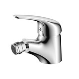 thumbnail of BELVIT Bidet Mischarmatur Chrom Einhebelgriff Aufbaumontage mit schwenkbarer Düse
