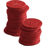 thumbnail of Jetons - 100 pièces, BarUp, Blanc, 100 u., Ø25mm