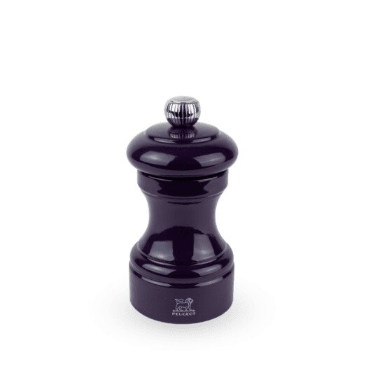 PEUGEOT Salzmühle BISTRO 10cm Aubergine Buchenholz Lackiert Stahlmahlwerk