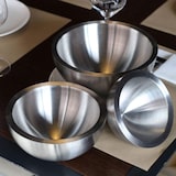 thumbnail of Neuss Juego de Boles de Cocina de Acero Inoxidable, 1 bol de cocina pequeño (500ml), 1 Bol de Cocina Mediano (1L), 1 bol de Cocina Grande (2.25L)