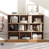 thumbnail of COSTWAY Librería con 8 Compartimentos, Estante de Pie de 3 Niveles, Estante Cúbico, Estante de Oficina, Estante de Almacenamiento para Sala de Estar