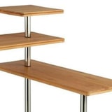 thumbnail of WellHome - Bambus-Eckregal für die Küche, kompakt und elegant 45x43x38,5cm