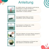 thumbnail of Nass Steckschaum Kranz 40cm ringförmige Plastikunterlage Frischblumen Schnittblumen Steckmasse Steckschwamm Blumensteckschaum Ring Groß Floristik