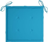 thumbnail of vidaXL Stapelbare Gartenstühle mit Kissen 6 Stk. Massivholz Teak