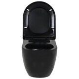 thumbnail of vidaXL Hänge-Toilette mit Einbau-Spülkasten Keramik Schwarz