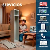 thumbnail of SimonRack Spind Schrank, Metallschrank, Schließfachschrank, Schloss, 1800x300x500 mm  - Simonlocker