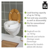 thumbnail of WENKO WC Sitz-Erhöhung Mod. Secura