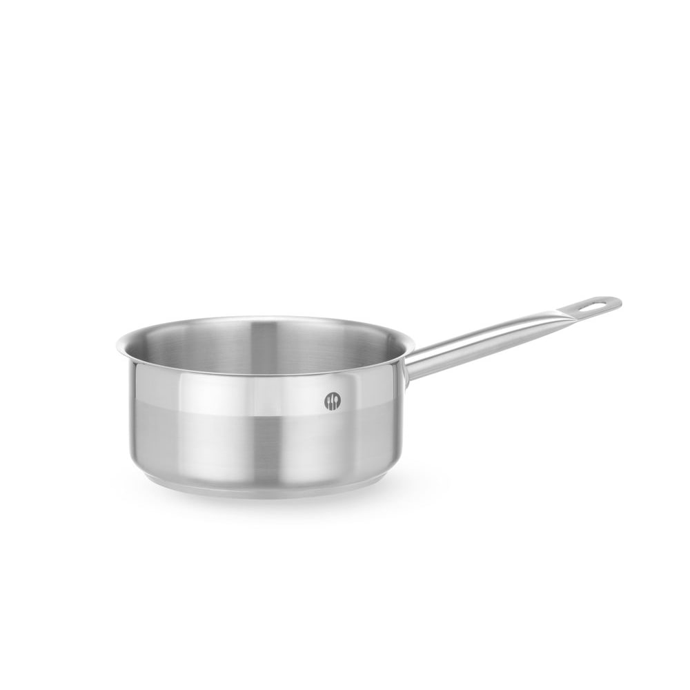 HENDI Steelpan - zonder deksel, Profi Line, 2L, ⌀180x(H)80mm