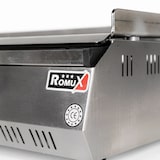 thumbnail of Romux® Elektrisch Grillplatte aus Edelstahl 70 cm Tischgerät mit 4 mm glatter Grillfläche für schnelles Aufheizen mit Thermoelement CE